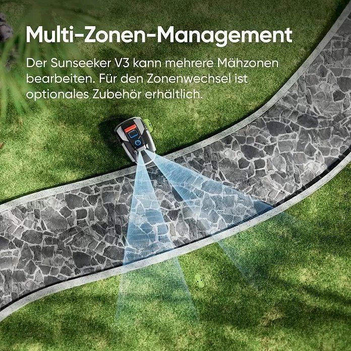 Tagliaerba: Sunseeker V3 Plus Mähroboter 1000m2 – Nuovo e nell'imballaggio originale da Bottighofen venduto da zaap 2