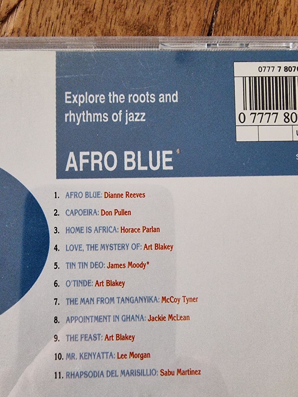 CD: AFRO BLUE ROOTS AND RHYTHMS OF JAZZ – Usato da Zofingen venduto da Tinpan 3