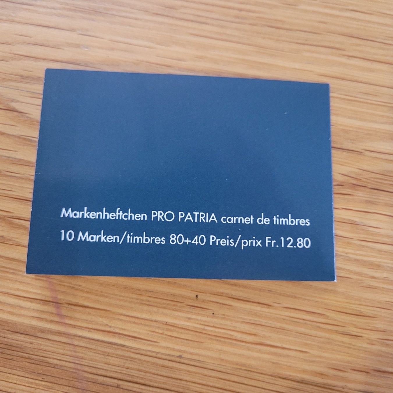 Alle Briefmarken: Markenheftchen Carnet De Timbre Pro Patria 1995 – Gebraucht aus Biel/Bienne von Destockweb 4