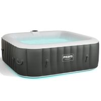 Spa Pool Tenerife quadratisch mit LED 2400W - NEU!