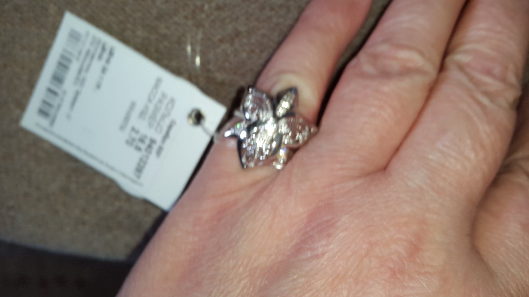 Anelli: Bague en Argent 925  avec des zircones – Nuovo (secondo la descrizione) da Renens VD venduto da cla_7zv5 1