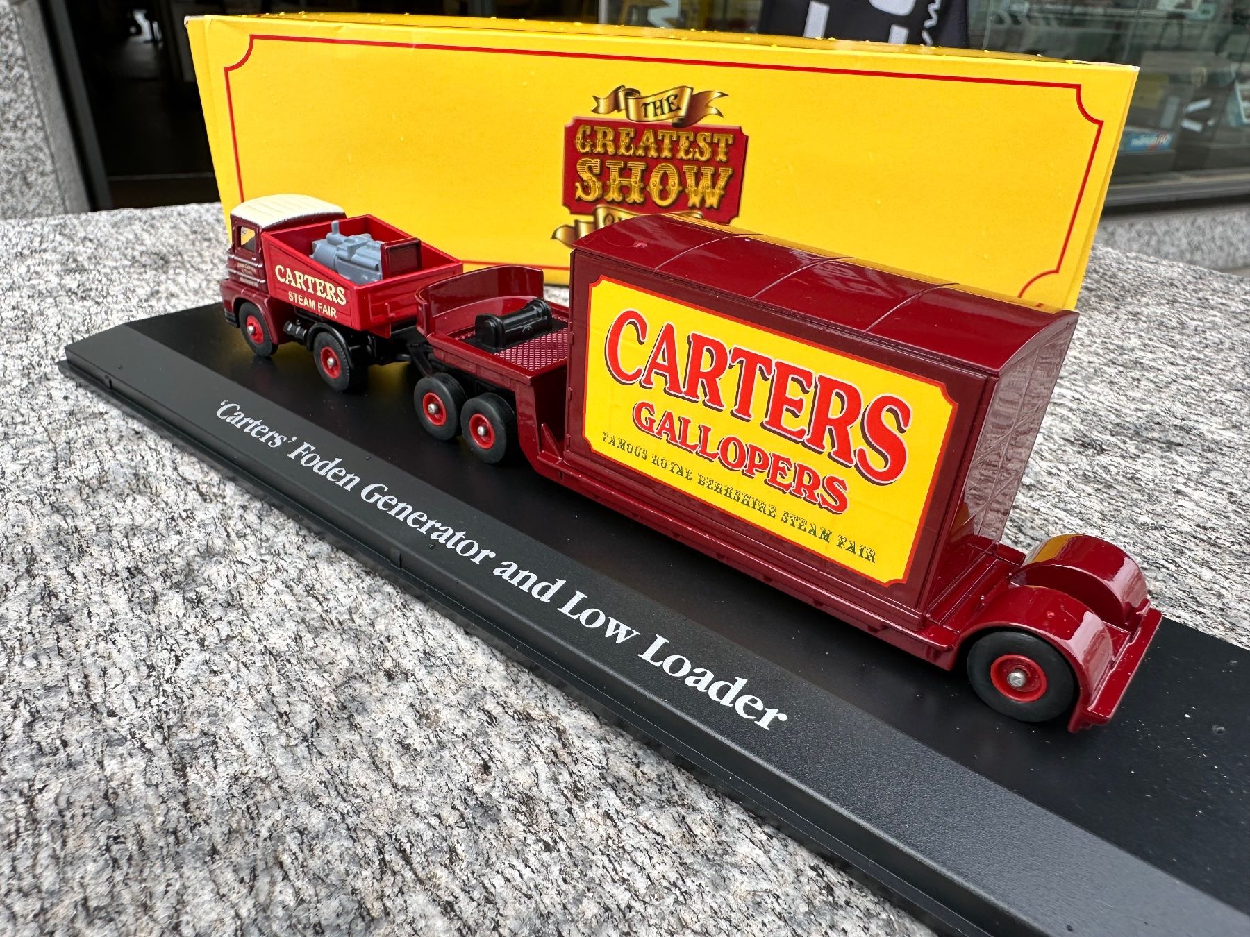 Kits de montage: Atlas Appx 1/76 Scale Generator & Low Loader – Neuf (Voir description) à Chiasso par Carrara-Modellismo 2