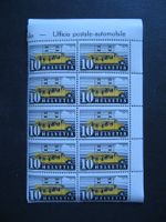 1937 Automobilpost 10-er Block postfrisch