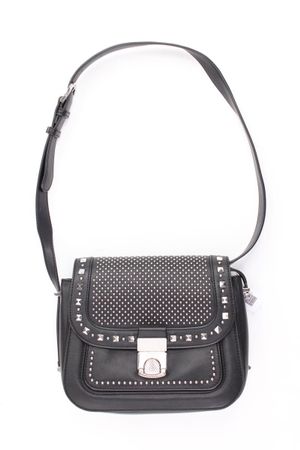 Liu Jo Schultertasche mit Nieten schwarz