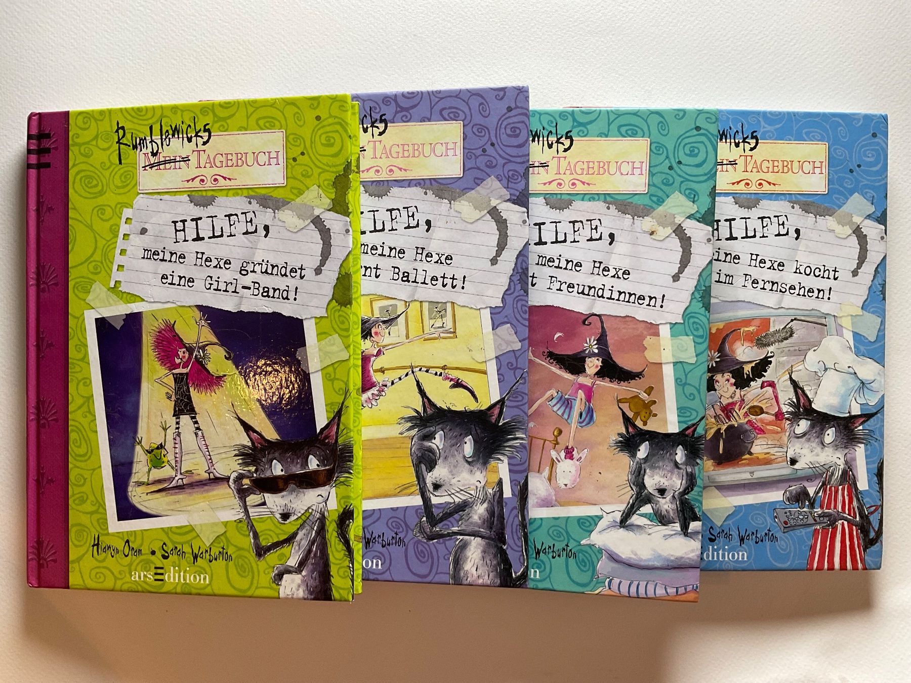 Libri: Rumblewicks Tagebuch - Kinderbücher, 4 Bücher – Nuovo (secondo la descrizione) da Meggen venduto da BookRevivals