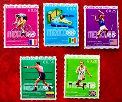 Briefmarken aus Paraguay Olympische Spiele Ungestempelt