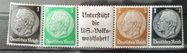 1933 Paul von Hindenburg Zusammendruck postfrisch**