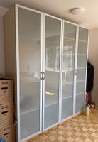 IKEA PAX Wardrobe – 4 Doors, Frosted Glass