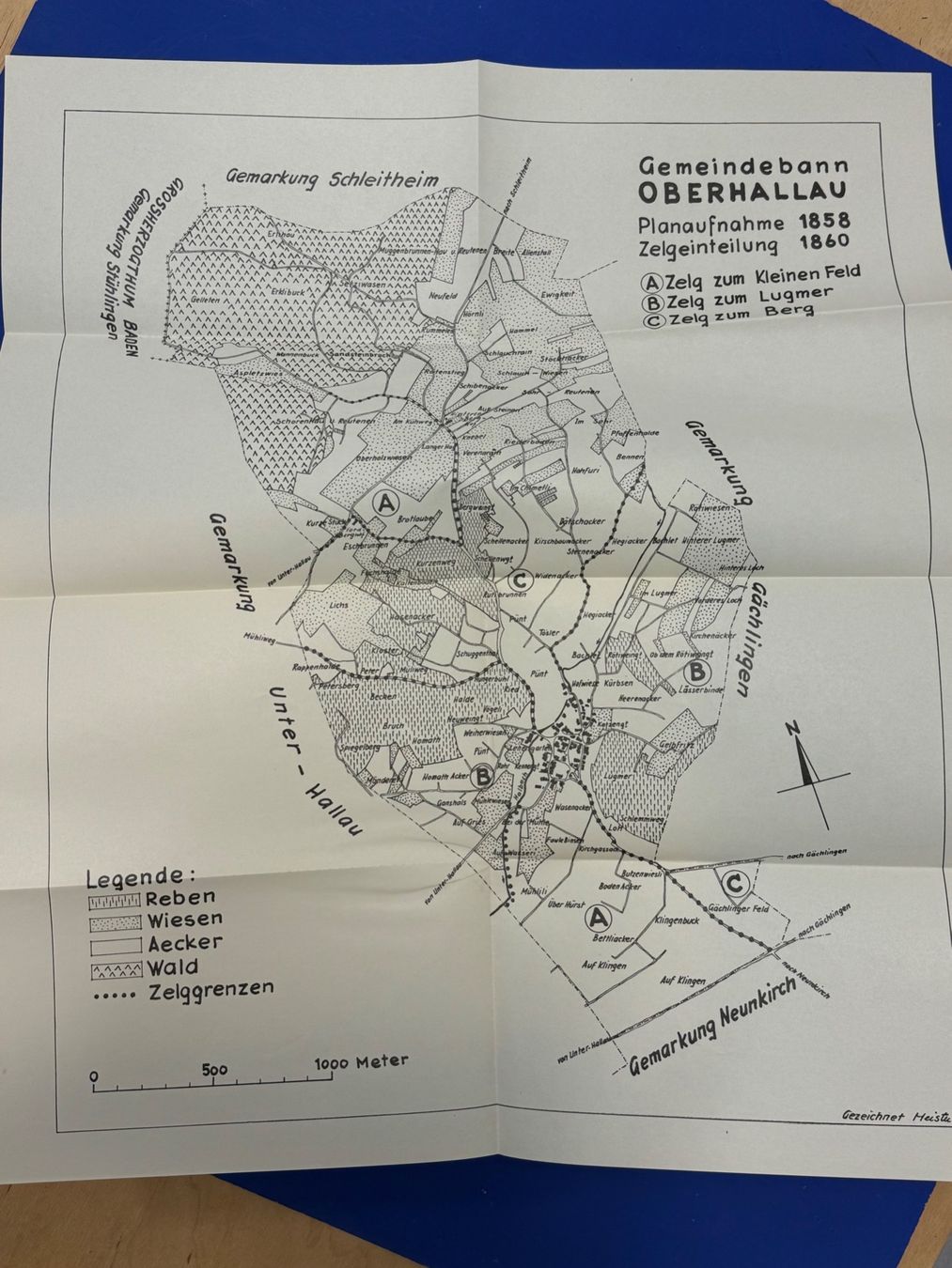 Libri: Rüedi: Geschichte von Oberhallau. 1952 – Usato da Adliswil venduto da buch_und_kunst 5