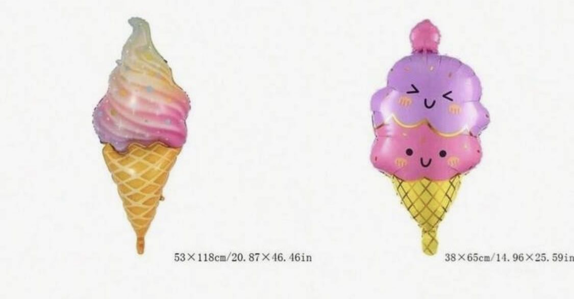 Tutte le decorazioni: Set Eis Party - Glace Party - Geburtstag Kinder – Nuovo (secondo la descrizione) da WEINFELDEN venduto da marygloss 7