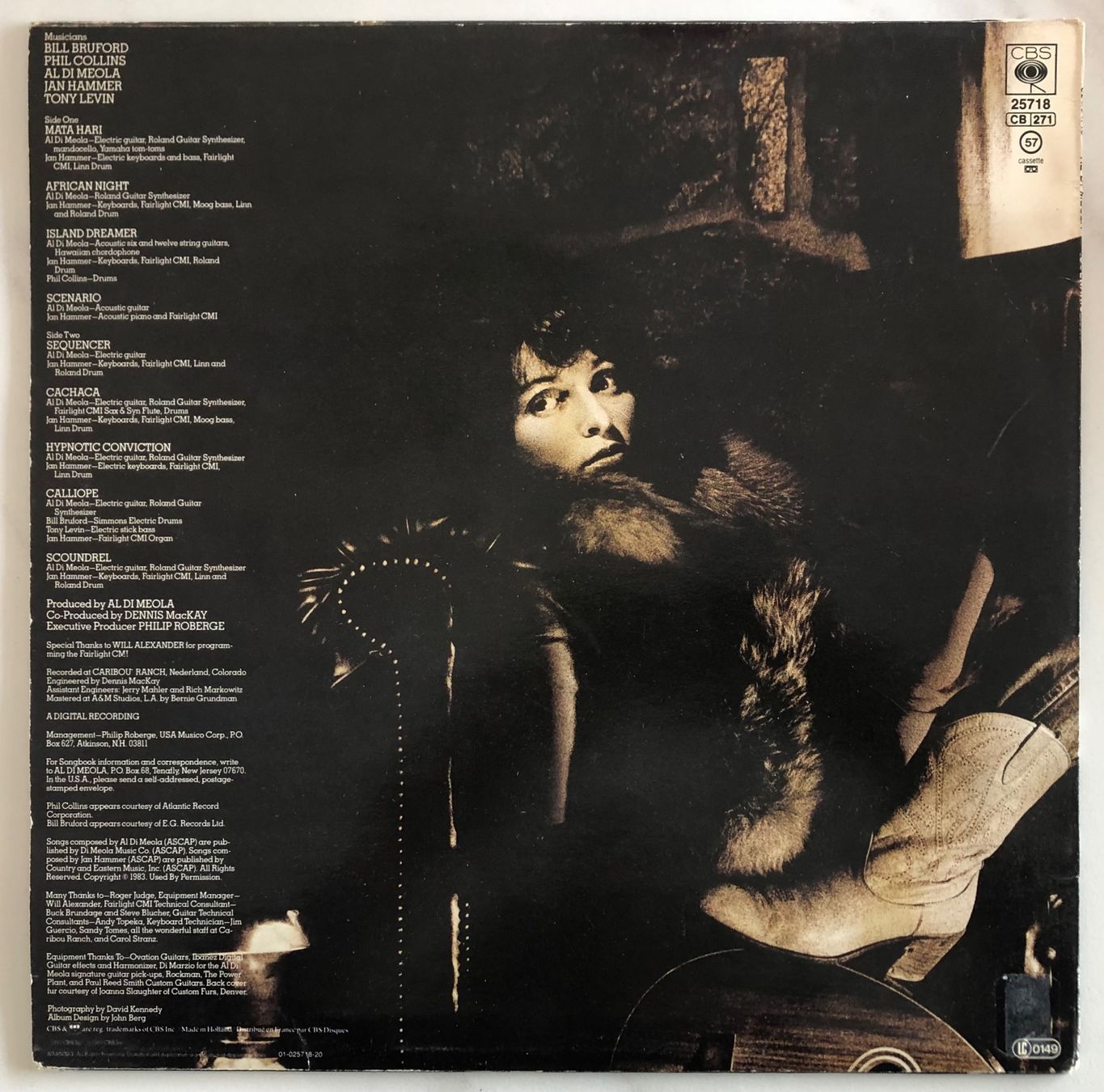 Dischi in vinile: AL DI MEOLA - SCENARIO – Usato da Poliez-Pittet venduto da Newtown-Records 1
