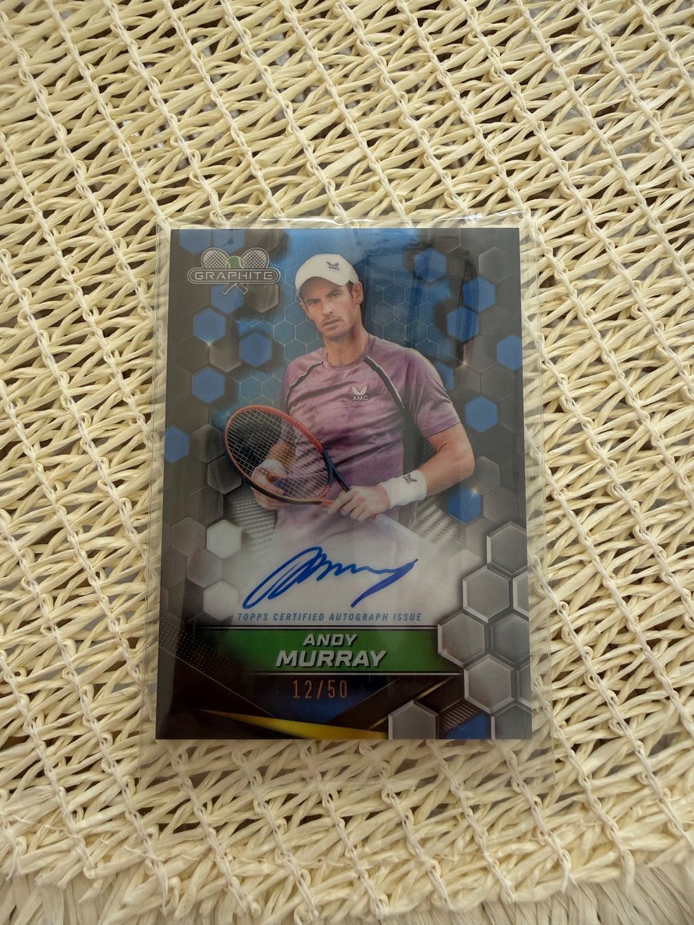 Topps Carte collezionabili: Andy Murray Graphite Signature – Usato da Champagne venduto da kev_b2tb
