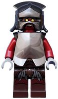 Lego lor008 Uruk-hai Helm und Rüstung (2012) Herr der Ringe
