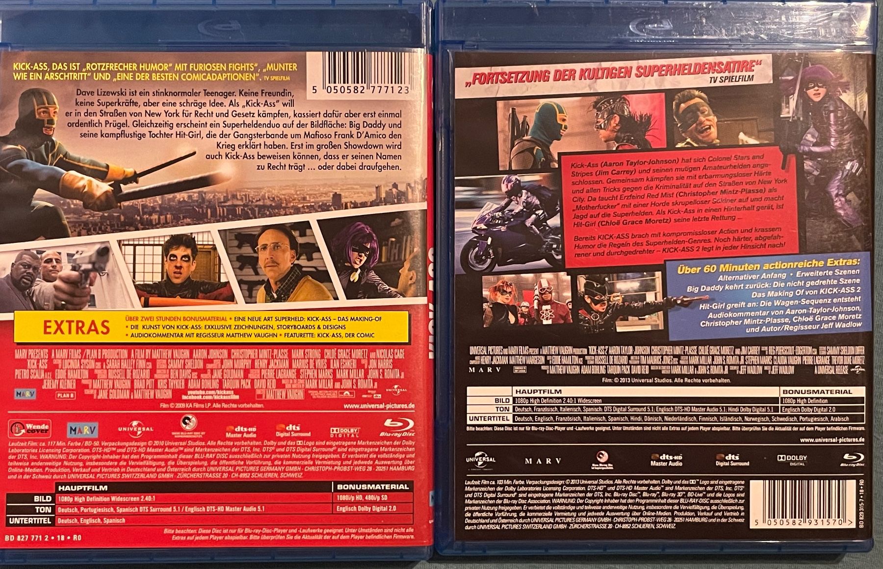 Alle DVDs: Kick-Ass 1 + 2 im Set – Neu (gemäss Beschreibung) aus Waldenburg von Gonzo8 1