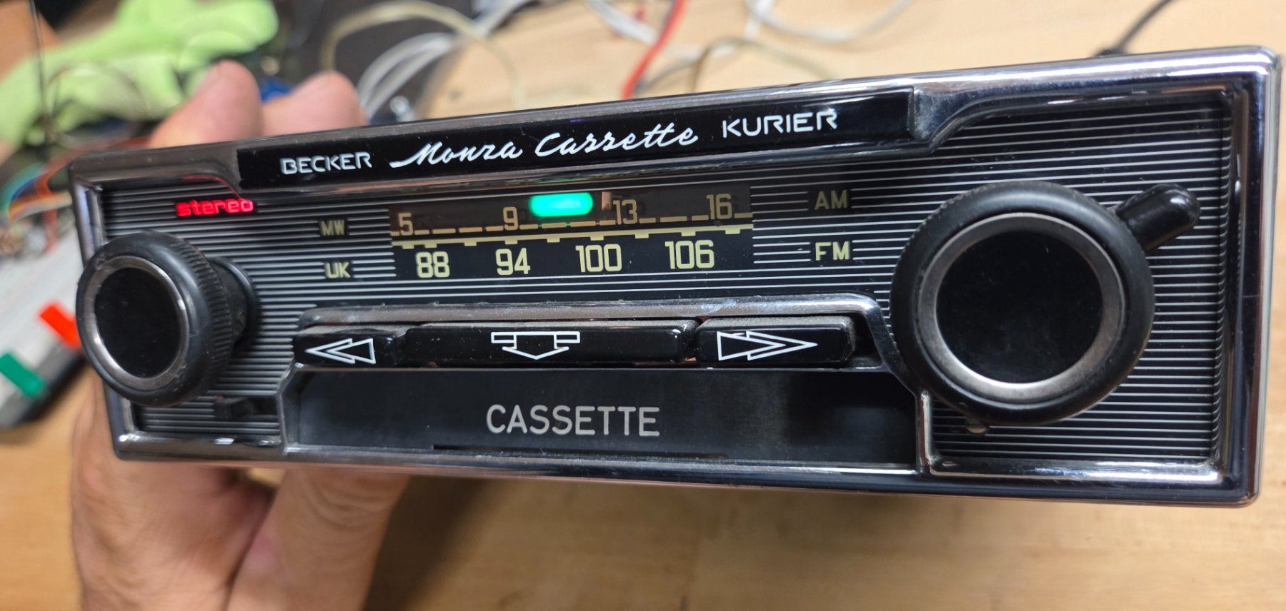 Becker Radios: Autoradio Becker Monza Cassette Kurier – Gebraucht aus Gais von Patspan 1