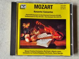 Mozart - Klarinettenkonzert / Violinenkonzert