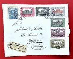 DEUTSCH - ÖSTERREICH PARLAMENT CHARGE KAPFENBERG LUZERN 1921
