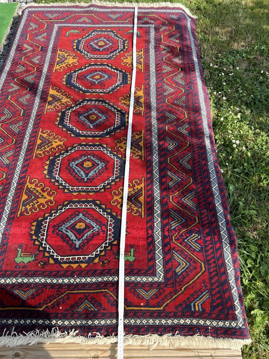 Teppiche: Berberteppich Roter Vintage Teppich,Top Zustand – Gebraucht aus Niederrohrdorf von beniledergerber 3