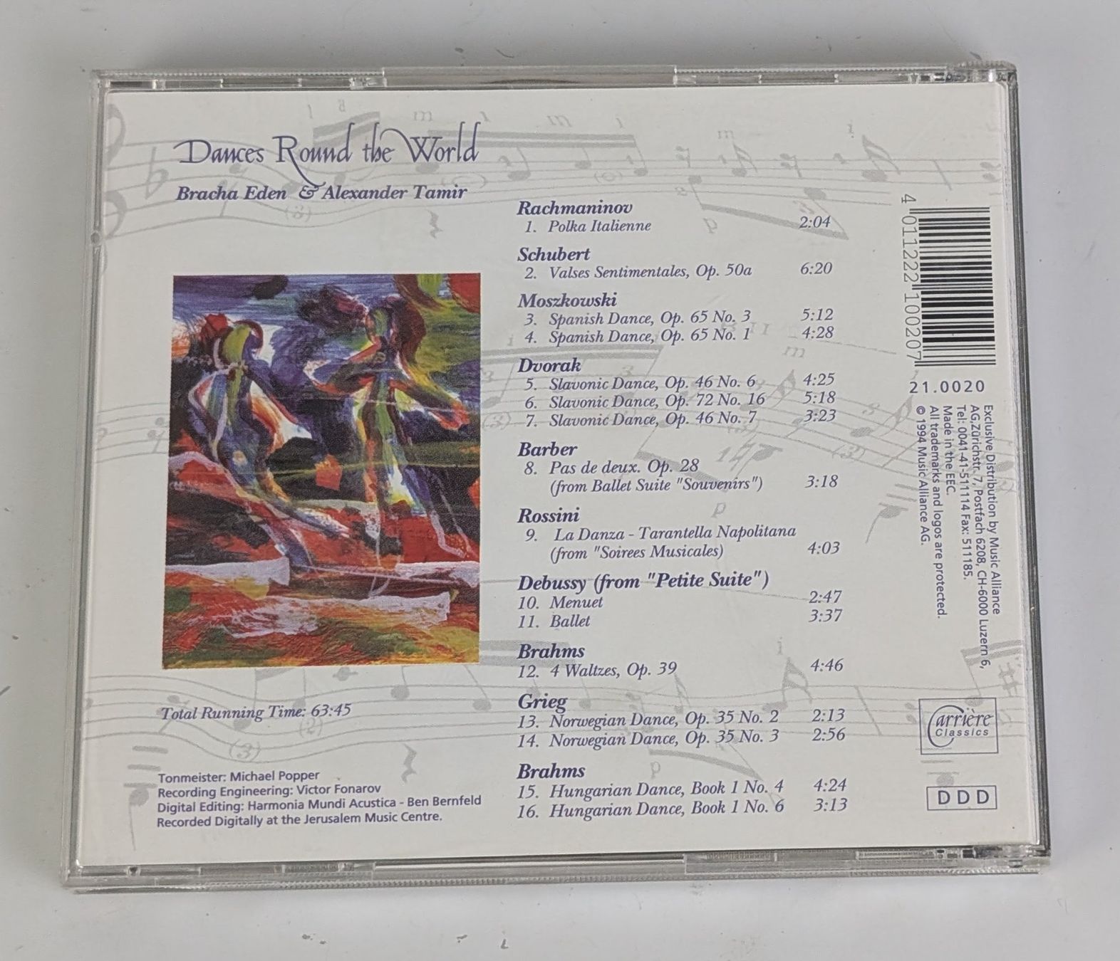 CDs: CD Carrière Classics - Dances Round the World, Top – Gebraucht aus Zürich von 1.Simon 1
