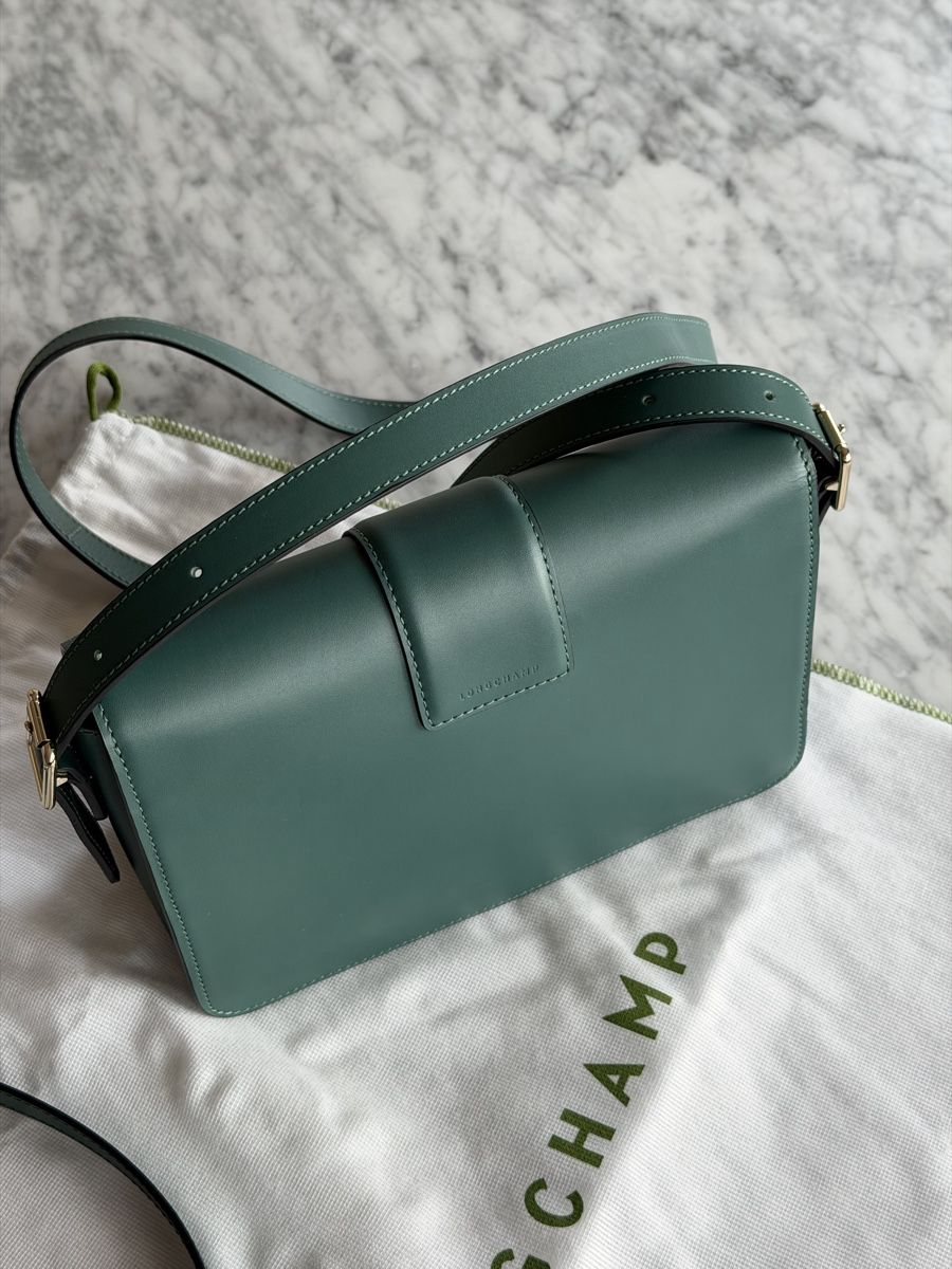 Longchamp Borse da donna: Longchamp Box Trot Grün Medium – Nuovo (secondo la descrizione) da Baden venduto da GregK02 4