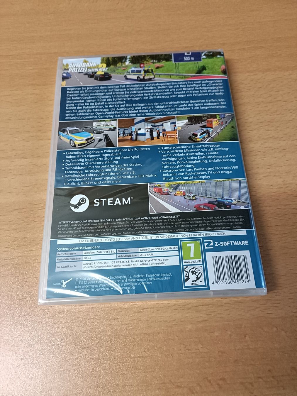 Spiele: Autobahnpolizei Simulator 2 – Neu und originalverpackt aus Köniz von Gamecollect 1