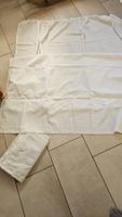 2 tende ricamate con ganci per binario 170x260 cm