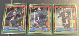 Topps Finest 2023 – PSG Lot: Messi + Mbappé + Neymar Jr.