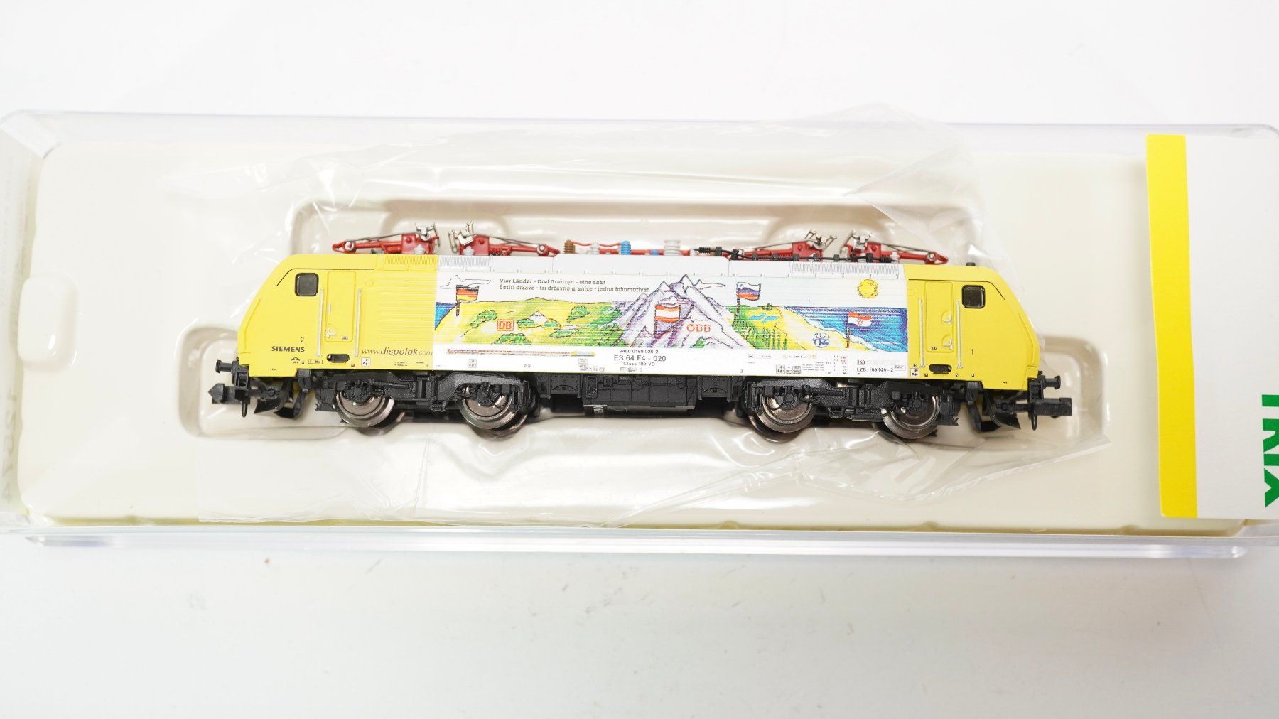 Trix Modelleisenbahnen: e63 Spur N Trix DB ES 64 F4 Autozug E-LOk – Gebraucht aus Thun von evinka_gmbh 7