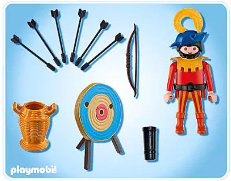 playmobil-4762-bogensch-tze-mit-zielscheibe-gebraucht-in-oberhofen