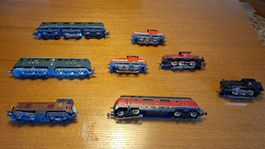 H0 AC 1 Lima Re 6/6, 5 Märklin, DC 2 Bm 4/4, Ae 6/6 Loks.
