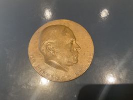 Kupfer-Gedenkmedaille 40jähriges Berufsjubiläum Dr. Knittel