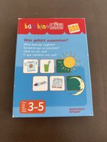 Bambino LUK Lernspiel Was gehört zusammen 1 ab 3 Jahren