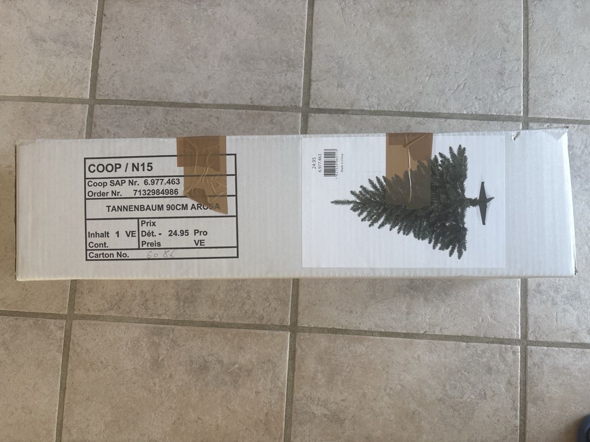 Coop Alle Dekorationen: Weihnachtsbaum – Gebraucht aus St. Pantaleon von fixx96