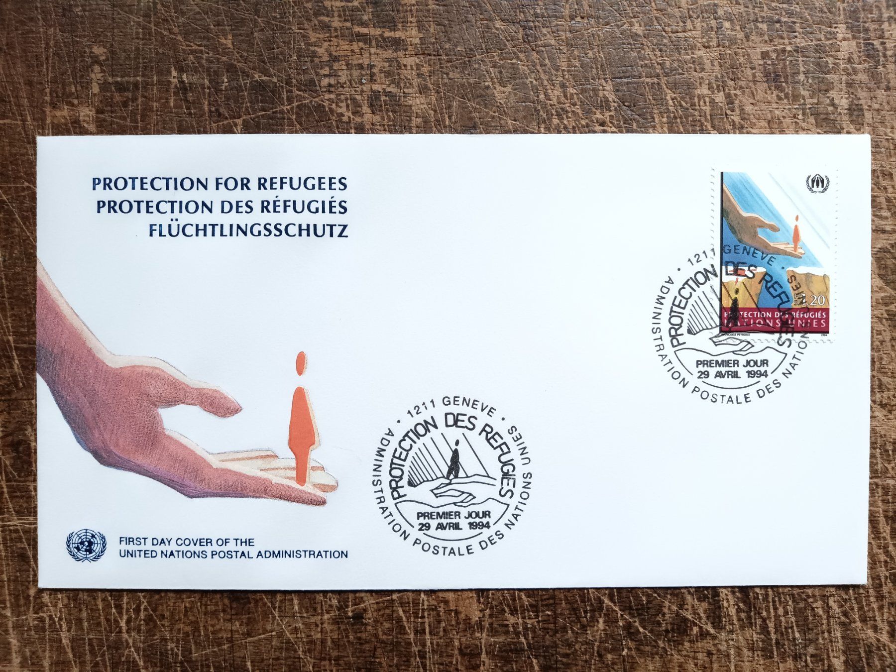 Tutti i francobolli: UNO Genf 1994 FDC – Usato da Sissach venduto da eriluz