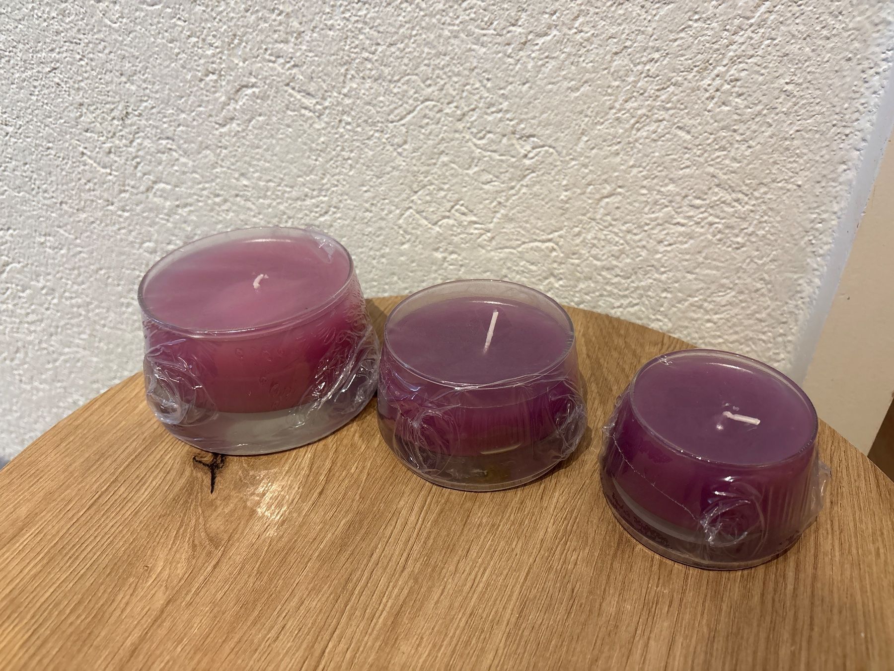 Kerzen: 3 Duftkerzen versch. Größe – Neu und originalverpackt aus Aarwangen von kah_79t5
