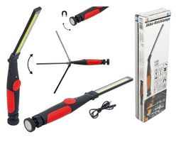 Arbeits- Knicklampe, mit Akku, COB-LED,  Dimmbare