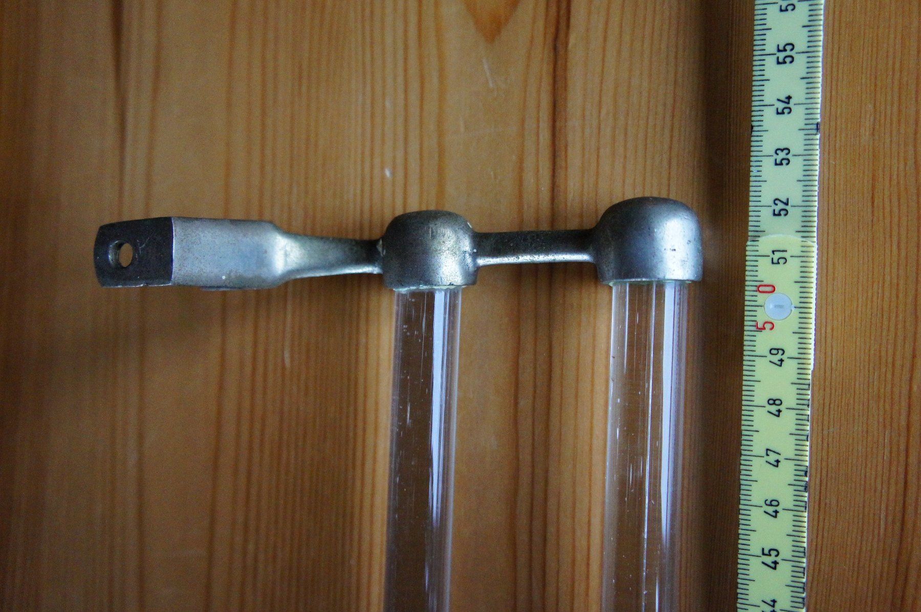 Portasciugamani: Vintage Handtuchhalter Glas Messing Art Deco – Usato da Ins venduto da Baj 2