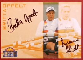 Britta Oppelt & Susanne Schmidt Autogramm Foto 10x15cm