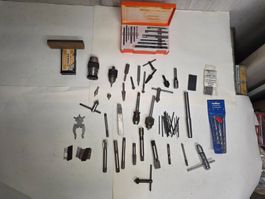 Werkzeug Konvolut Bohrer Gewindebohrer gebraucht