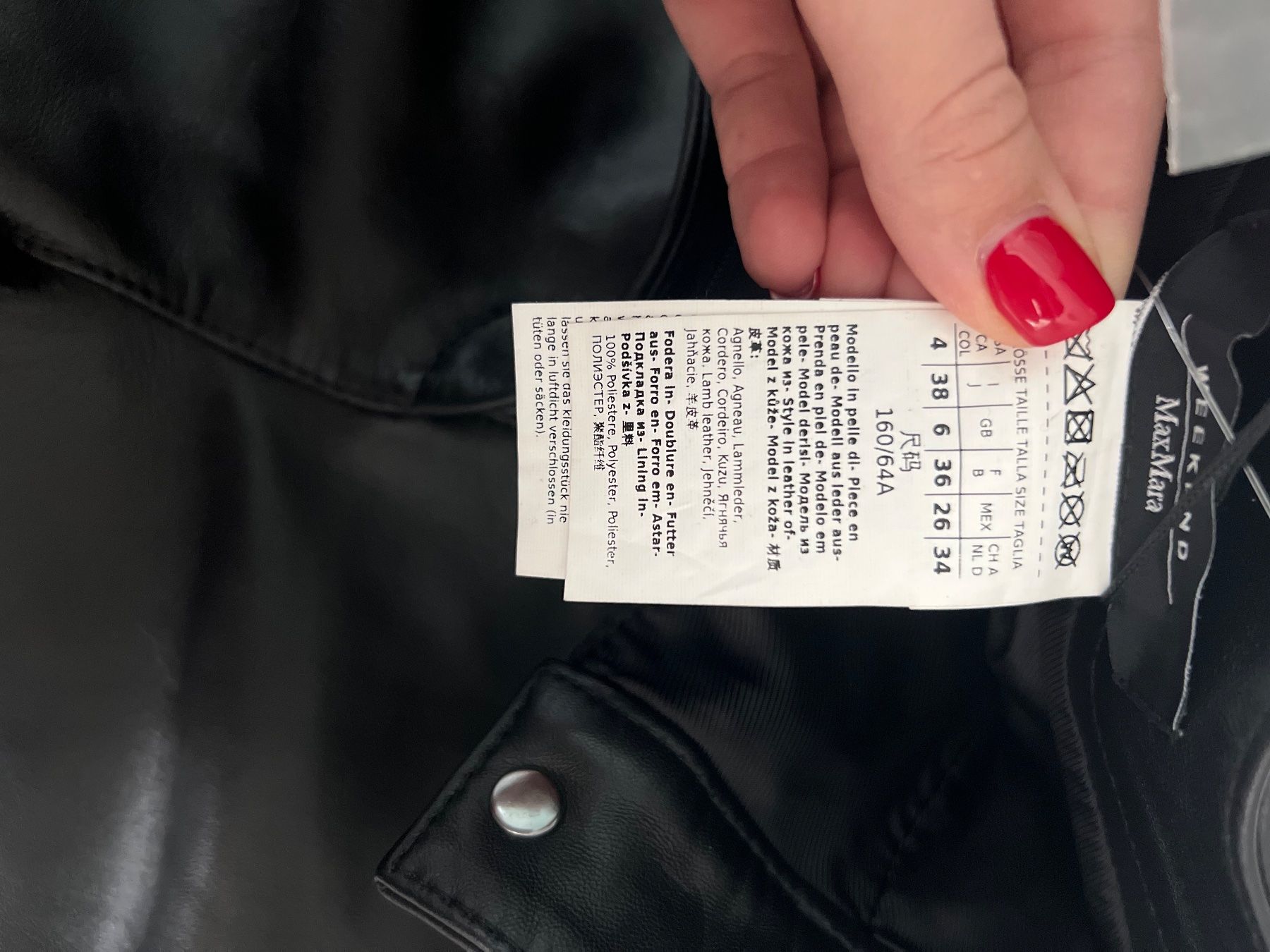 Max Mara Pantaloni: Max Mara Leder Bermudas, new – Nuovo e nell'imballaggio originale da Baar venduto da Zlata1 8