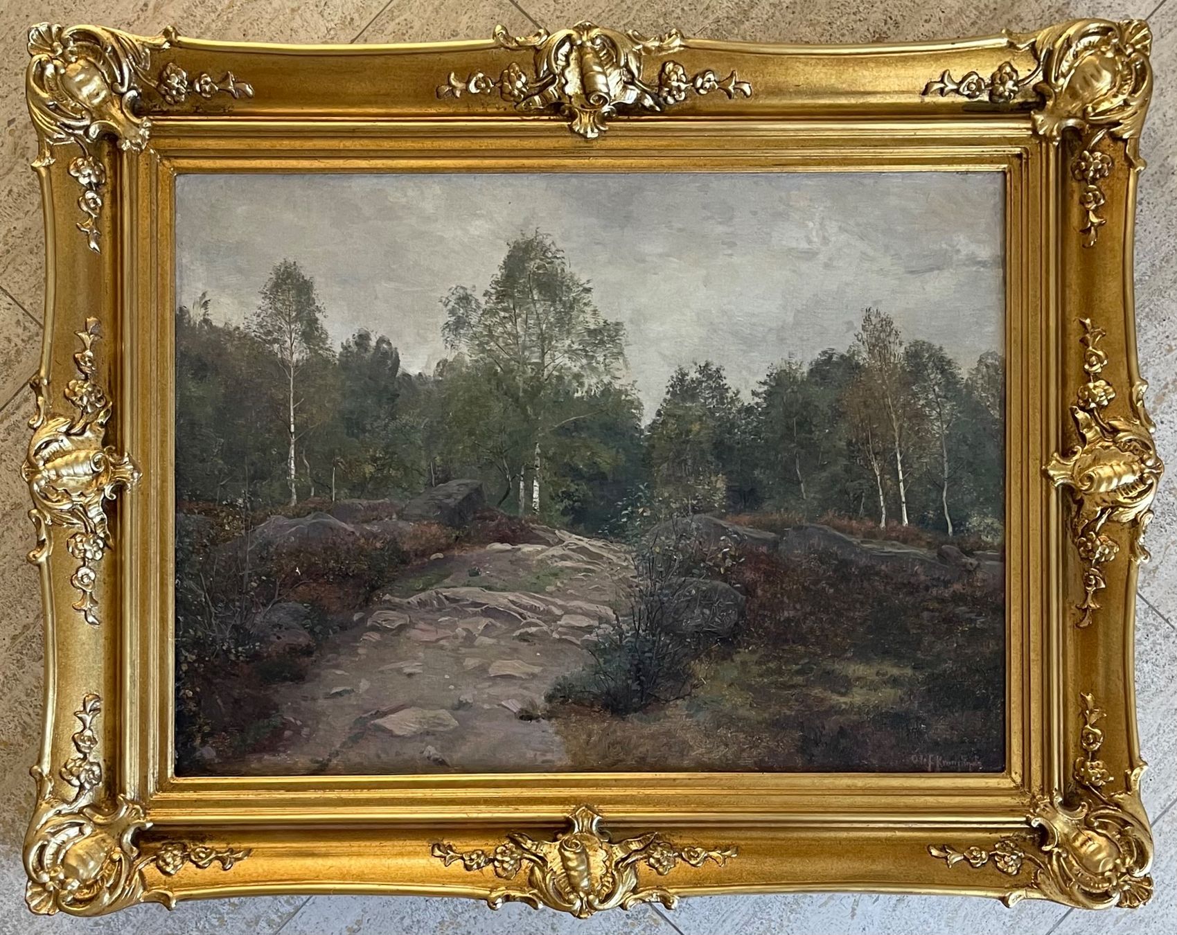 Dipinti: Krumlinde Olof (1856-1945) – Usato da Grosshöchstetten venduto da Perle1951
