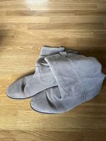 Damen-Winterstiefel grau Grösse 42