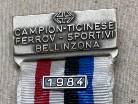 Medaglie: Ticino - Bellinzona - 1984 – Usato da Sorengo venduto da 74in 1
