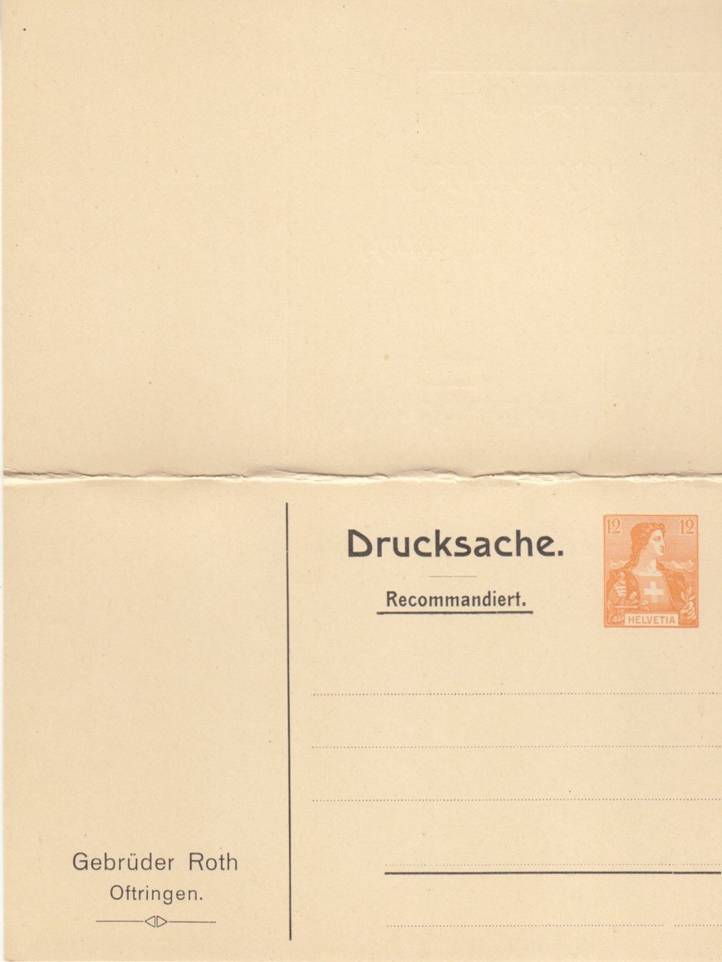 Alle Briefmarken: SGK PPK 113 Roth Oftringen – Gebraucht aus Bürglen TG von StampGraf
