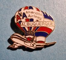 Ballon Pin Albuquerque American Airline - Official Airline