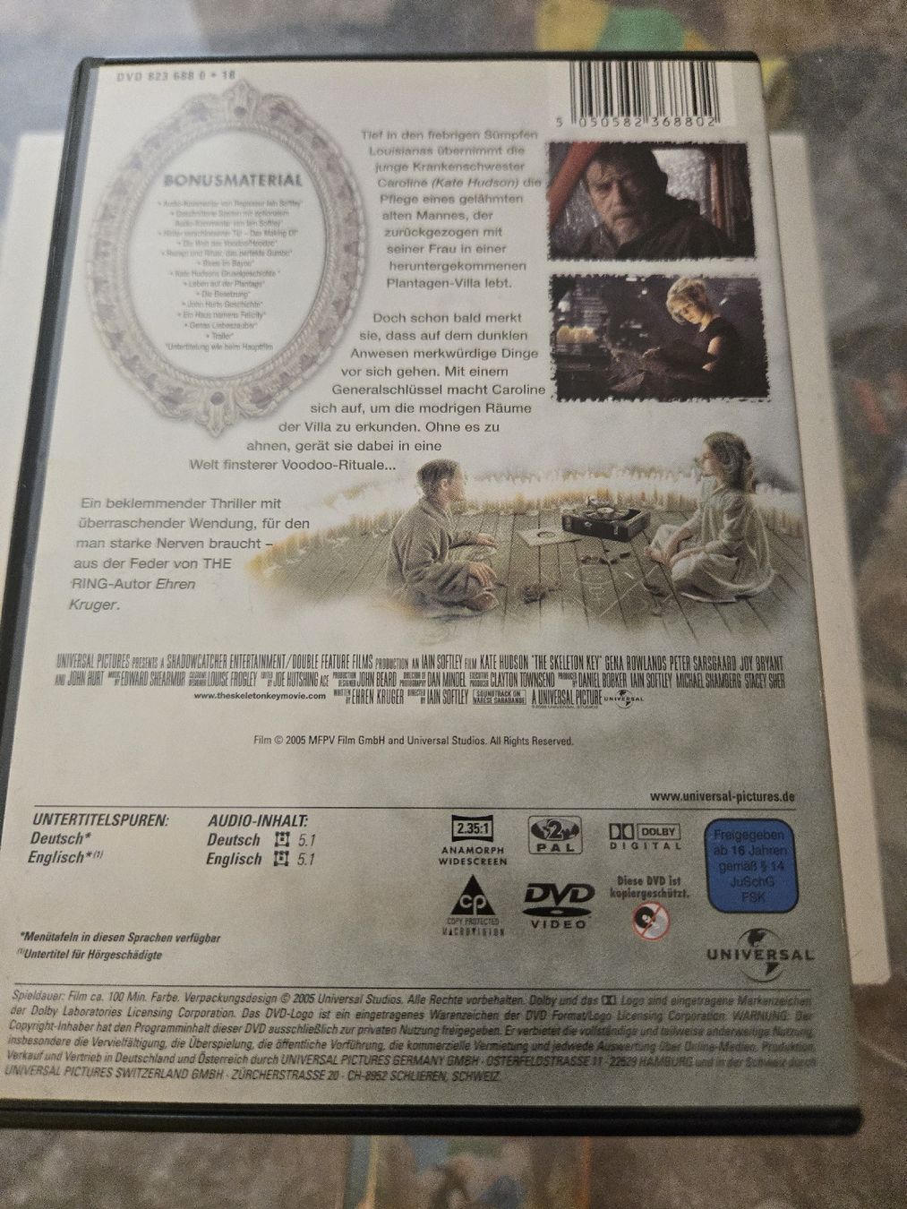 Tutti i DVDs: Der Verbotene Schlüssel DVD – Usato da Bussigny venduto da Kfdlt 1