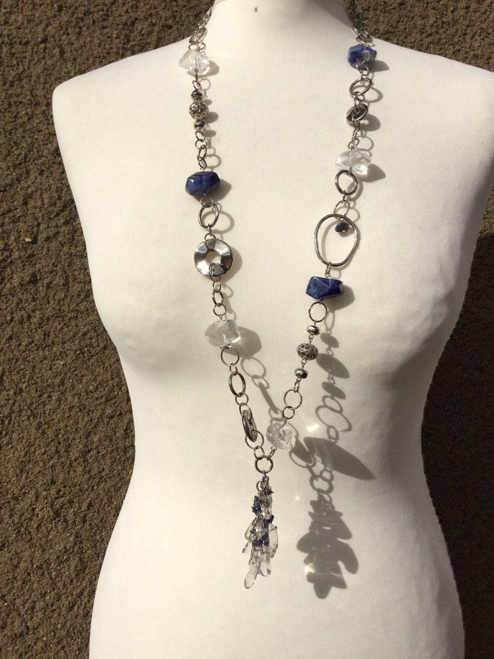 Colliers: Collier/Sautoir Soladite & Crystal NEUF – Neuf avec emballage d'origine à Agiez par chouchanelle 3