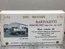 DOC Military Bartoletti Gu 5.50 Resin Kit 1/72, Neu, Top!