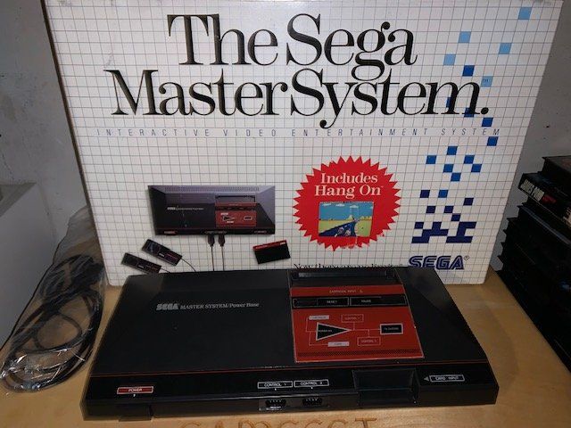 Sega Konsolen: Sega Master System boxed super Zustand. – Gebraucht aus Steinach von