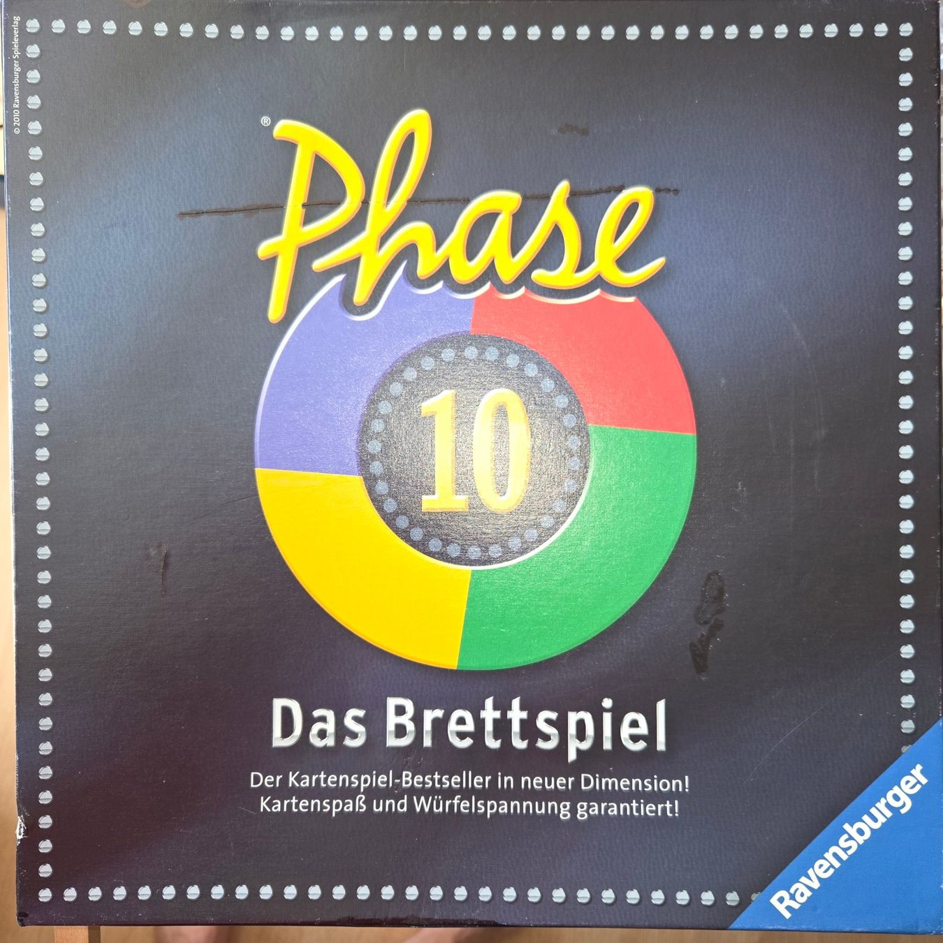 Ravensburger Giochi: Ravensburger Phase 10 - Das Brettspiel von 2010 – Usato da Gossau SG venduto da tenerife11